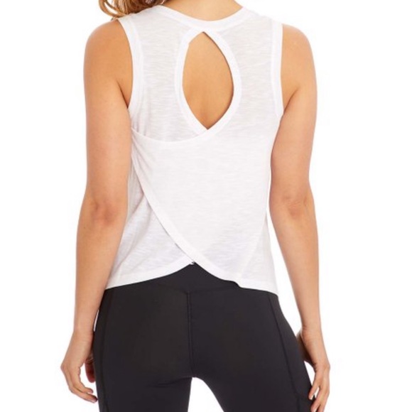 NWT Balance Collection white cut out tank top - Picture 16 of 16